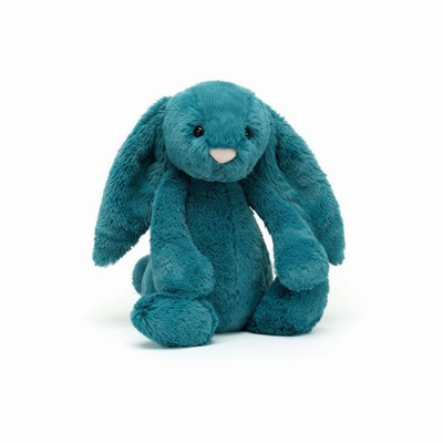 Jellycat Bashful Mineral Blue Bunnies New Zealand | LIXSC7053